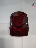 Piloto posterior 2 luces para motos clasicas, adaptable a Suzuki y Mobylette.