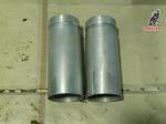 Pareja de guardapolvos de aluminio, roscas en buen estado, falta pulir para Horquilla Marzocchi 31, 5mm. <br>Ducati 125 175 200 25