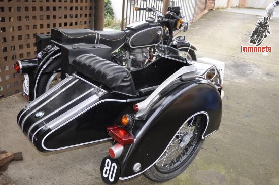 BMW R27 SIDECAR STEIB LS200 R27 CON SIDECAR STEIB LS 200  -  250 cc