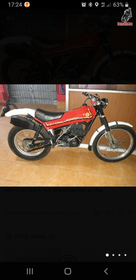 Montesa  Cota 349  -  350 cc