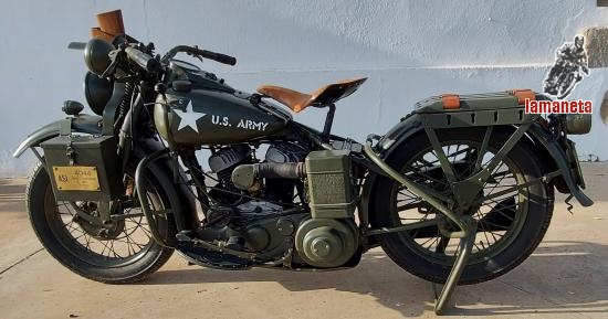 Harley Davidson WLA 1942  -  750 cc