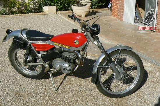 BULTACO SHERPA T 350cc. Ano 1972 Mod. 91-92   -  350 cc