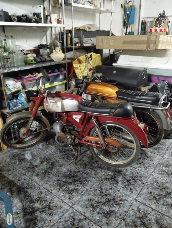 Derbi + Rieju Antorcha tricampeona y Confortn 400 &nbsp;-&nbsp; 49 cc