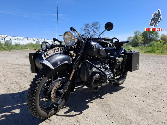 KMZ K-750 de 1958 con sidecar &nbsp;-&nbsp; 1000 cc
