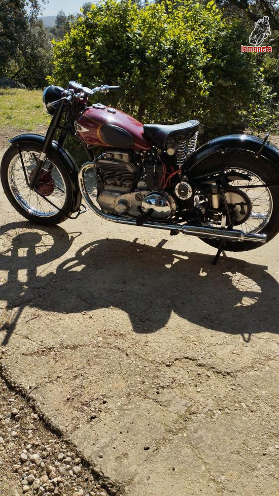 Ariel  Square four  de 1000 cc