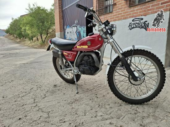 bultaco  alpina  de 350 cc