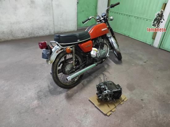 Honda  CB125 CB200 B6 de 125 cc