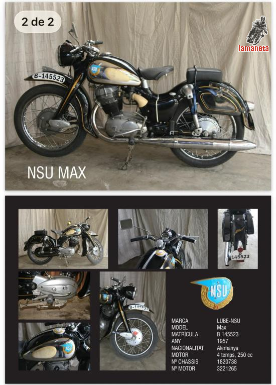 NSU SUPERMAX de 2504 cc
