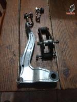 Pedal de freno varilla de freno guia cadena y estriveras originales de Ossa Phanton o enduro 125 y 250  portes pagados