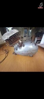 Motor de Echasa 65cc, cilindro cogido, cigueñal y encendido en mal estado volante con grietas y punta del cigueñal rota la parte