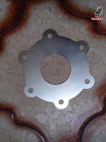 Chapa abrazadera zincada para puch cobra, minicross, condor etc