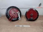 Bujes de Guzzi 65  DELANTERO Y TRASERO , estan revisados y listos para montar , disponen de zapatas nuevas, vieleta de freno etc p