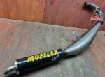 escape de la marca metrakit con el silencioso muffler para la derbi fd, fds, savannah, nuevo a estrenar				<br>				<br>				<br>