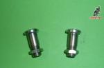Juego de tornillos manetas , realizados en acero inoxidable, para DUCATI. 