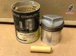 Piston con deflector Vespa 125. Nuevo, para Vespa 125 año 1956. 54E25 mm. <br>Tengo otros pistones para Vespa clásica con dife