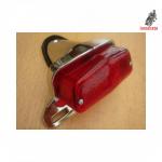 Piloto Lucas modelo 564, con soporte y portamatricula cromado. Nuevo