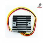 Rectificador  Regulador electronico de triple fase 5 cables, que sustituye a rectificador y diodo Zener, de 12 V. Positivo o negat