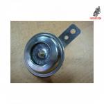 Pito marca Nikko 6V. 70mm. diametro, acabado cincado brillante. Nuevo