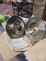 Discos de frenos nuevos para Renault 4 L  R5 con RF 7700704705. 