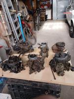 Diversos carburadores completos para restaurar. <br><br>Consultar modelo y precio. 