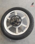 Llanta trasera Kawasaki Kz650, Z650. Tambor, corona y neumatico 