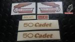 juego de pegatinas para ducati 50 cadet