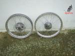 Juego  de ruedas restauradas de Ducati Senda, 75 cc con aros de Aluminio , , , , consultar   al  whatsapp y tlf 647527038, , tambi