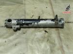 Botella derecha horquilla Ducati roscas en buen estado. Se a agrandado una varilla roscada de M5 a M7, ver las fotos. No hay rotur