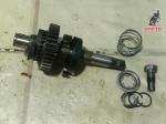 Conjunto eje de arranque completo Ducati 250 350 450 carter ancho. Buen estado. <br>Ducati Road, Scrambler, Vento, Estrada, Forza,