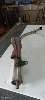 Tubo de escape completo y original de Yamaha Especial 250