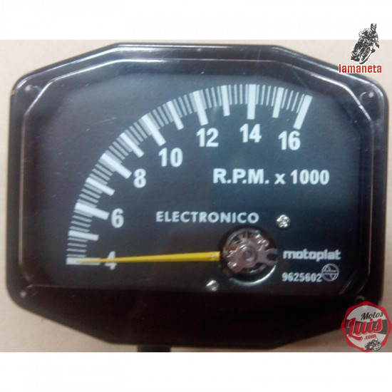 Cuenta rpm motoplat 016.000 negro  ...