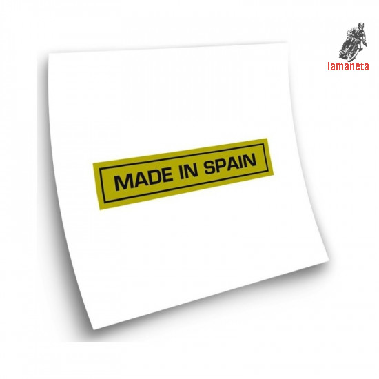 Adhesivo montesa made in spain oro ...