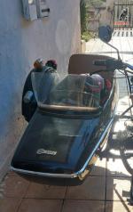 Sidecar IZH Jupiter original completo  compatible Ural  motos clasicas<br>Descripcion<br>Se vende sidecar original de  en buen est