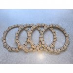 derbi antorcha diablo etc juego de 4 discos de embrague TJT  juego de 4 discos de embrague marca TJT para moto clasica derbi antor
