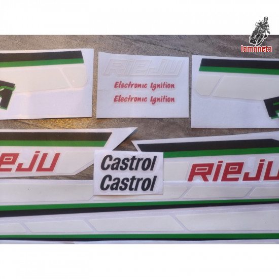 Rieju rs1 roja juego de pegatinas  ...