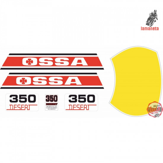 Juego adhesivos ossa dessert 350...