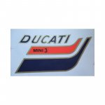 ducati mini 3 adhesivo derecho  