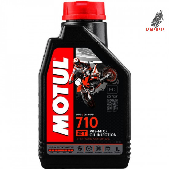 Aceite motor motul 710 2t  mezcla  ...