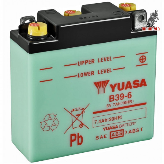 Bateria 6 voltios b396 ossa copa...