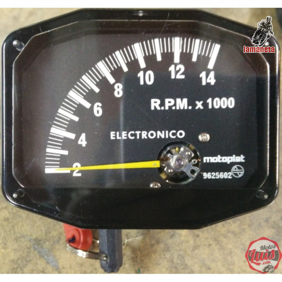 Cuenta rpm motoplat 014.000 negro  ...