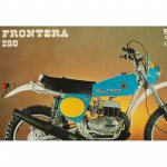 Bultaco frontera mk10 250 modelo 180 asiento completo  asiento para moto clasica bultaco frontera Mk10 250 modelo 180