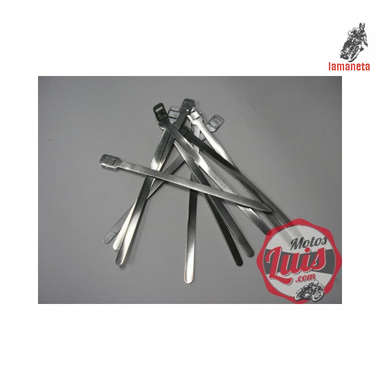 Abrazadera metalica aluminio 17...