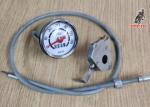 Conjunto velocimetro cuentaKm Veglia Bressel para ciclomotor antiguo. <br>Reenvio para eje de 12mm y lado izquierdo. Confirmar ref