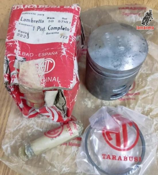Piston tarabusi para lambretta 3...