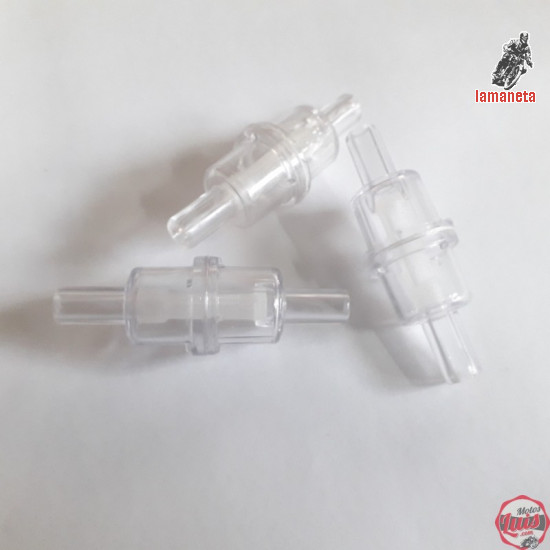 Filtro gasolina plastico...