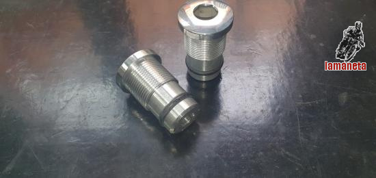 Pareja de tapones de aluminio...