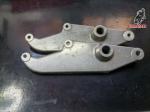 pareja de soportes reposapies originales y nuevos a estrenar para ducati 500 desmo twin