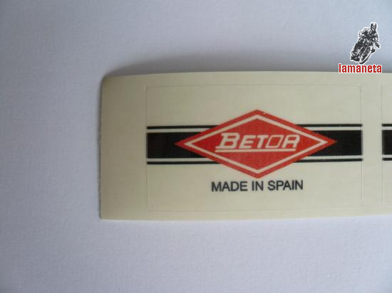Pegatina, adhesivo para horquillas ...