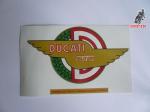 pegatina , adhesivo en vinilo para ducati 175 Ts. 