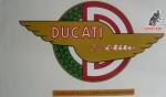 pegatina adhesivo , en vinilo para ducati 200 elite